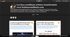 Desktop Screenshot of lesfauxsemblants.com
